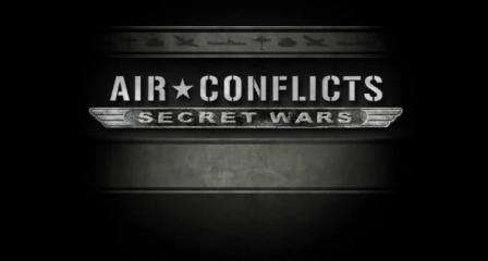 Air Conflicts - Secret Wars Title Screen